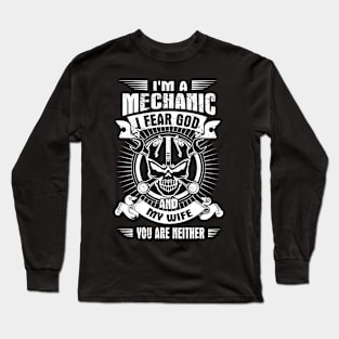 Mechanic and Wife Long Sleeve T-Shirt